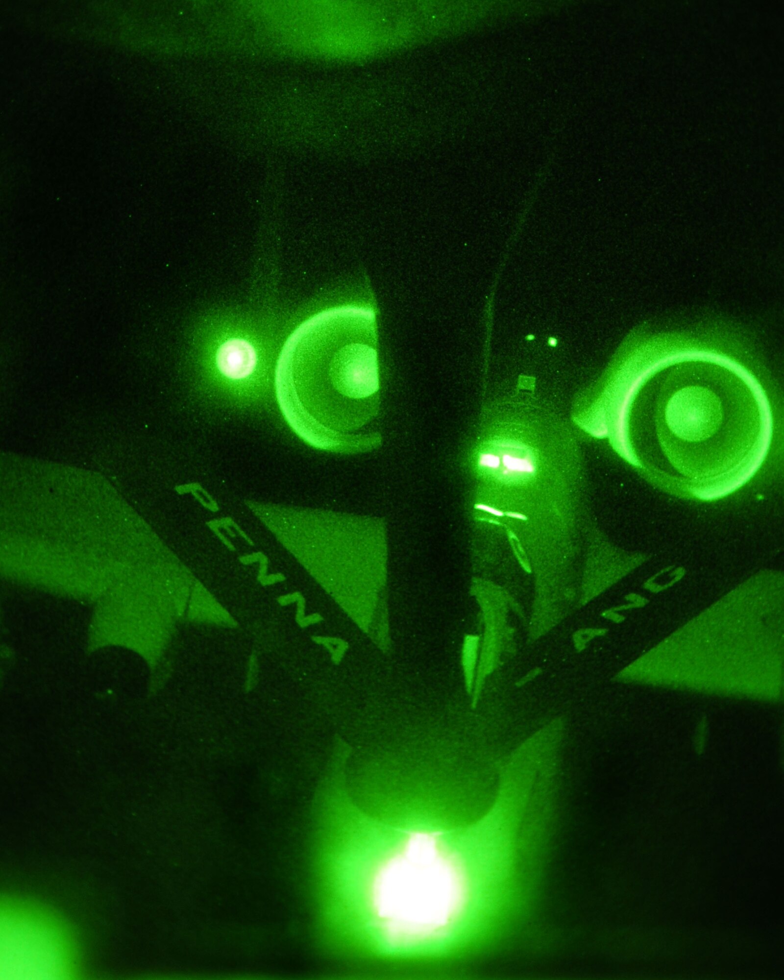 1st Lt. Dan Griffin, a pilot assigned to the 358th Fighter Squadron, readies his A-10C beneath the boom of a KC-135 to receive 2,000 pounds of fuel during a night aerial refueling mission in Southern Arizona July 22. Lieutenant Griffin is a student in the A-10C Pilot Initial Qualification course and was one of six pilots from his squadron to refuel at night during this mission. Upon completion of the course in August he will become a fully qualified A-10C attack pilot. (U.S. Air Force photo/Airman 1st Class Jerilyn Quintanilla)