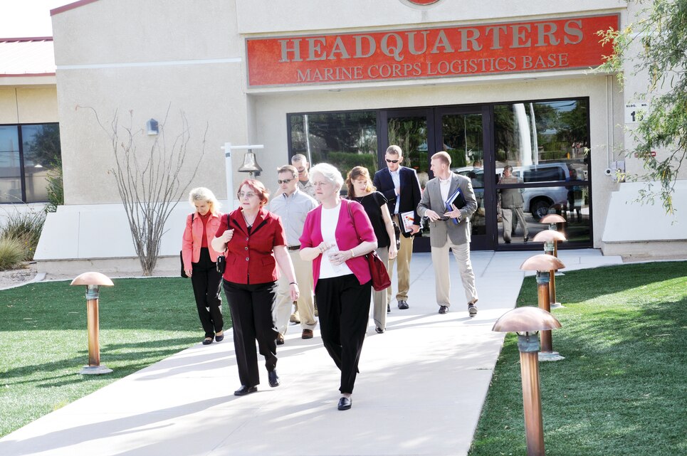 MCLB Barstow hosts HASC professional staff > United States Marine Corps