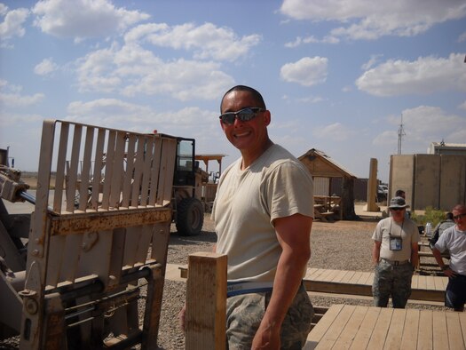 Tech. Sgt. Roberto Ramirez Jr., 509th Maintenance Operations Squadron, recently returned from a deployment to Joint Air Base Balad, Iraq. Sergeant Ramirez was NCO in charge of plans and scheduling.