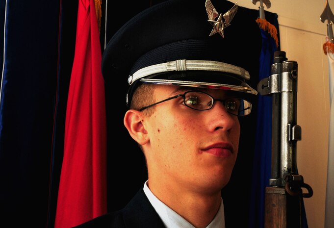 Senior Airman Arthur Eschenburg from the 437th Maintenance Squadron was recently selected to join the Air Force Honor Guard team at Bolling Air Force Base, D.C. Upon first arriving at Charleston, he said he?d been oblivious an Honor Guard detachment existed, until seeing them perform at a promotion ceremony.