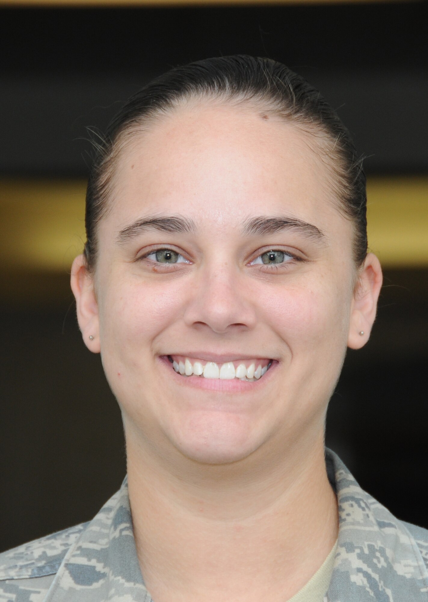Staff Sgt. Tamara Thompson has graduated from technical training with perfect scores in the personnel apprentice course in the 335th TRS. Sergeant Thompson is assigned to Barksdale AFB, La.  (U.S. Air Force photo by Kemberly Groue)