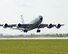 Raid 70 takes off Aug. 4 for the final time from Grand Forks Air Force Base, N.D. Raid 70’s departure to Kadena Air Base, Japan, marks the beginning of the KC-135 Stratotanker close-out at Grand Forks AFB. The 319th Air Refueling Wing has 11 tankers remaining and the last one is scheduled to depart in December. (U.S. Air Force photo by Tech. Sgt. Johnny L. Saldivar)