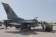 During Operation Grandstand, Staff Sgt. Joe McIlhon (corner, left) and Senior Airman Benjamin Rogers (corner, right) load missiles onto an F-16C aircraft on the west ramp of the 132nd Fighter Wing in Des Moines, Iowa, on August 6, 2010.  The 132nd Fighter Wing is conducting Operation Grandstand in preparation for the Operational Readiness Inspection which will be in October.  (US Air Force photo/Staff Sgt. Linda E. Kephart)(Released)