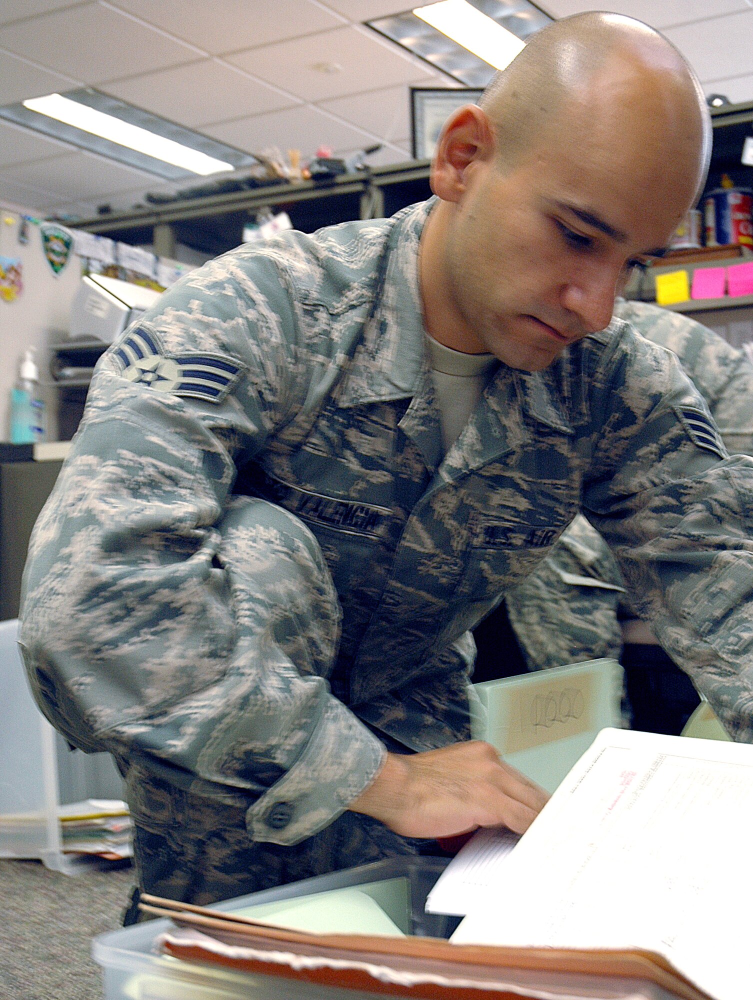 Senior Airman Aaron Soto Valencia, a qualified medical doctor in Mexico, is in upgrade training as a medical technician with the 446th Aerospace Medicine Squadron, an Air Force Reserve unit at Joint Base Lewis-McChord, Wash.  (U.S. Air Force photo/Sandra Pishner)