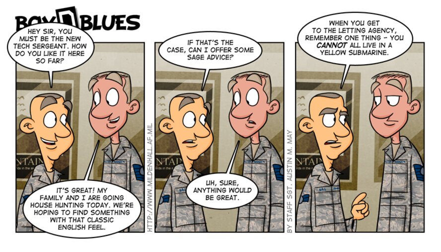 U.S. Air Force comic/Staff Sgt. Austin M. May