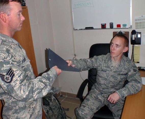 Senior Airman Luke Braun, 628th Communications Squadron communications security manager
