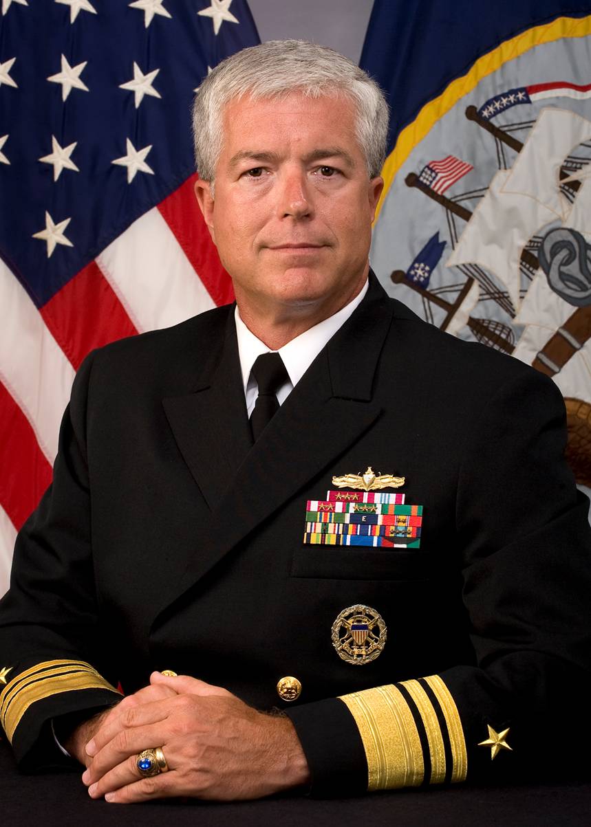 Vice Admiral Daniel Holloway > United States Navy > BioDisplay
