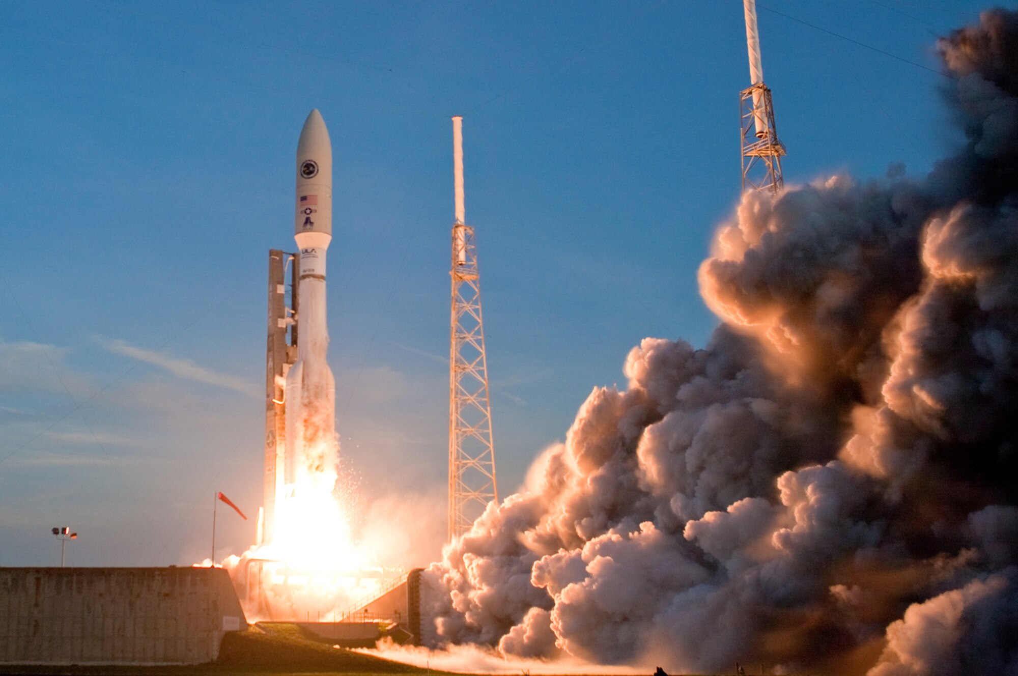 The 45th Space Wing successfully launched the first Advanced Extremely High Frequency (AEHF) satellite onboard an Atlas V launch vehicle here today from launch pad 41 at 7:07 a.m. 
