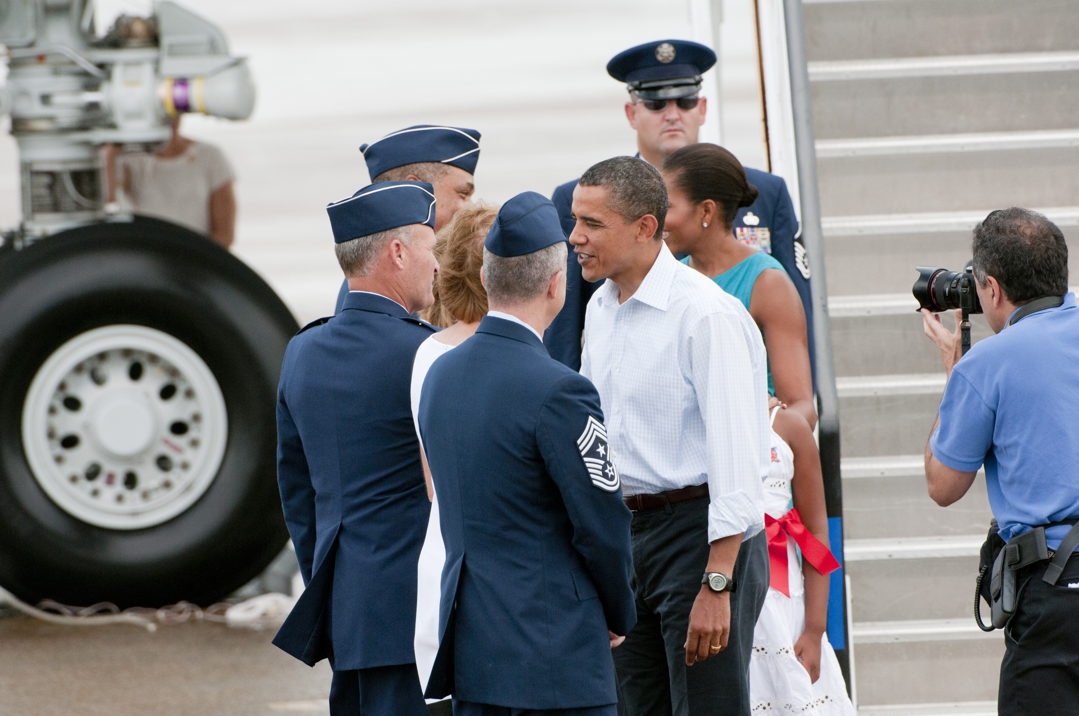 President Obama arrives on Tyndall, visits Panama City Beach > Tyndall