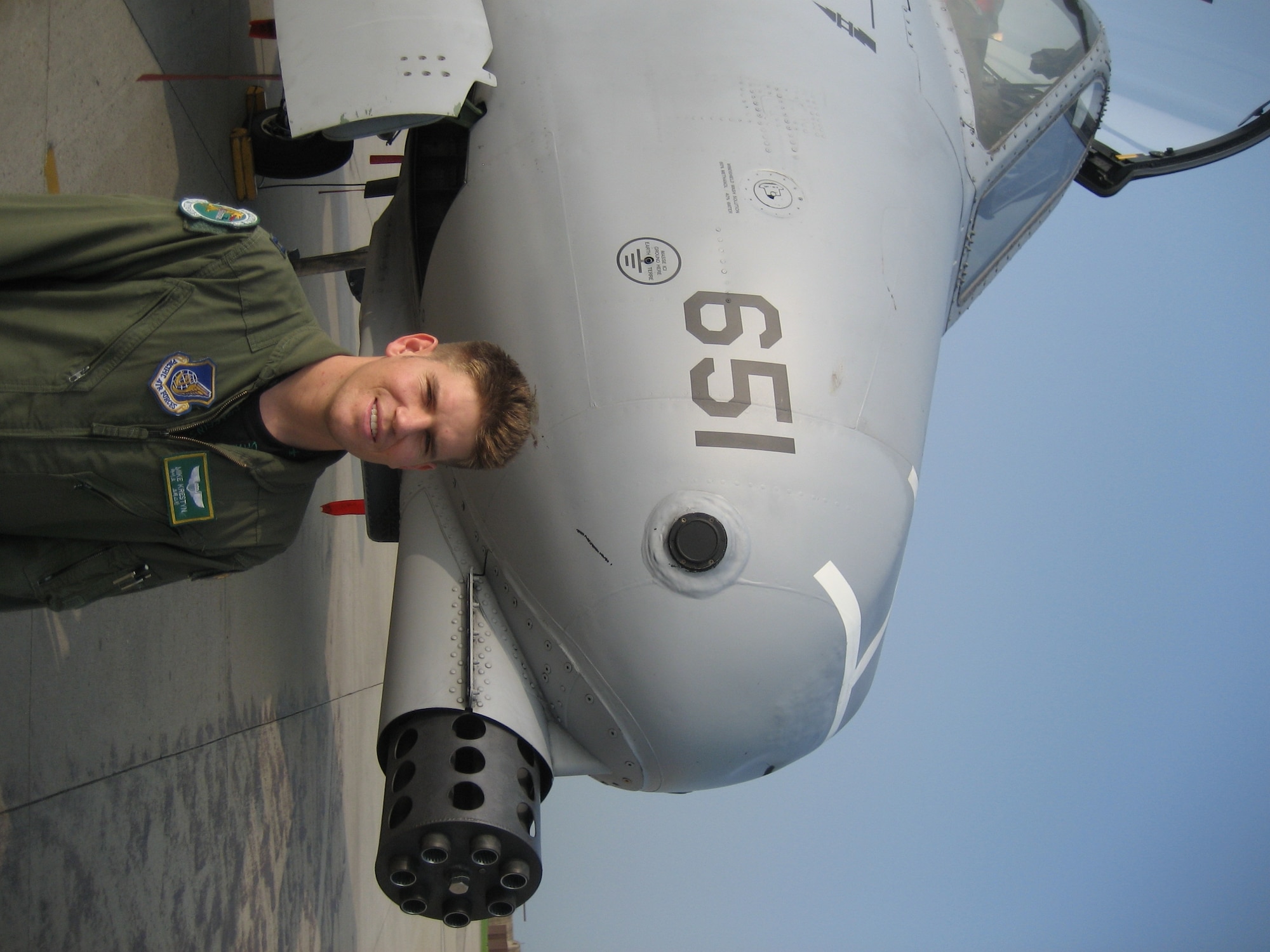 Capt. Michael Krestyn, 25th Fighter Squadron