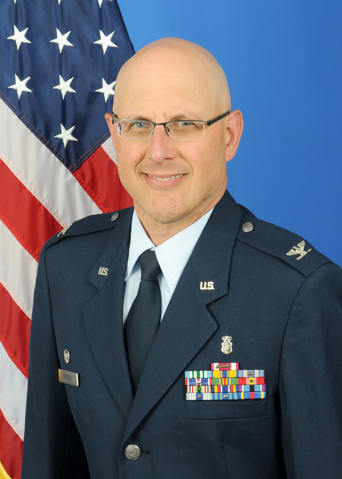 Col. (Dr.) Nicholas Miniotis succeeded Col. (Dr.) John Embry as commander of the 81st Dental Squadron Aug. 11.  (U.S. Air Force photo)
