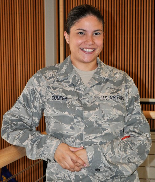 Tech Sgt. Mitchel Cooper with 349th MSS/DMPSAE