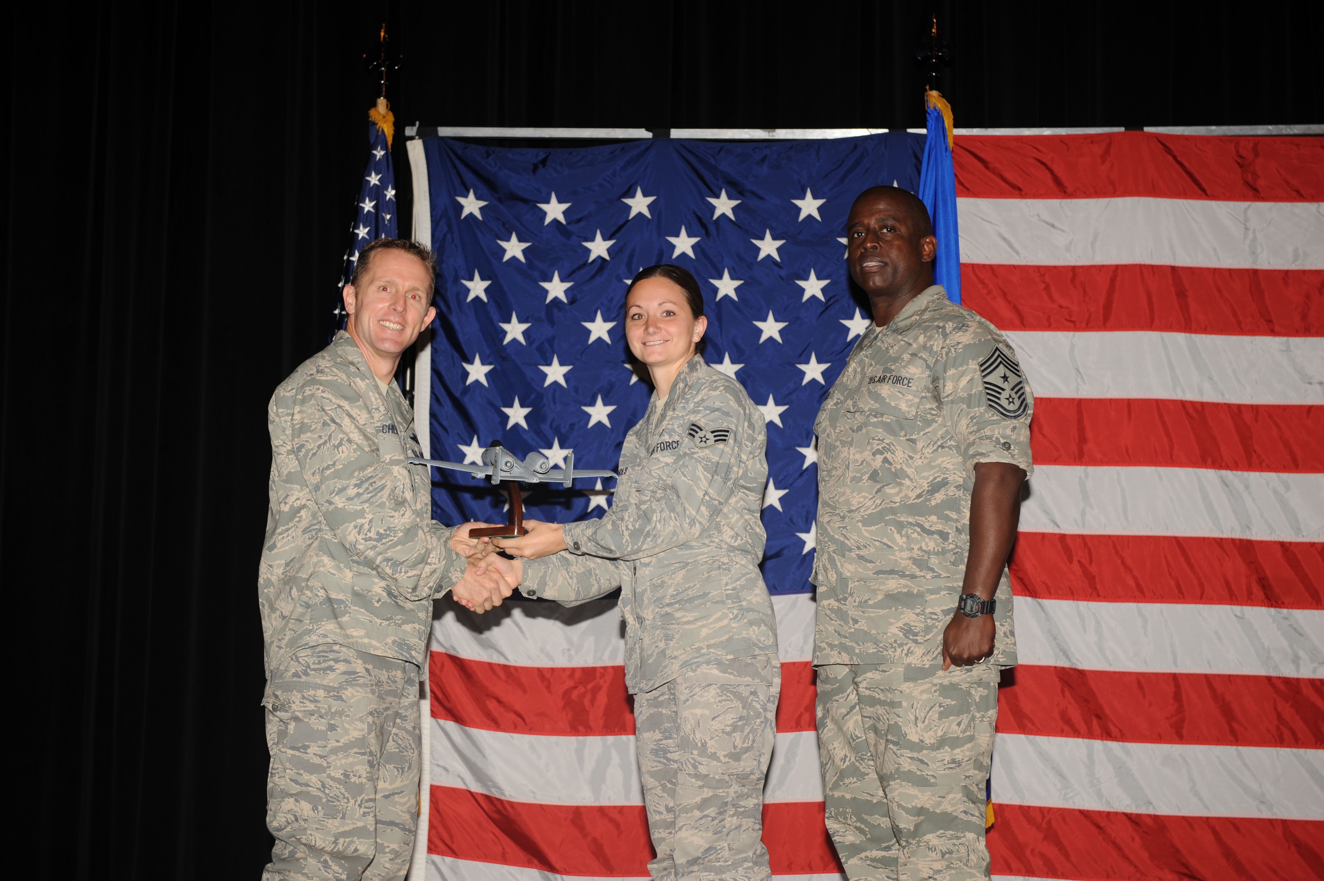 Second-quarter award winners recognized