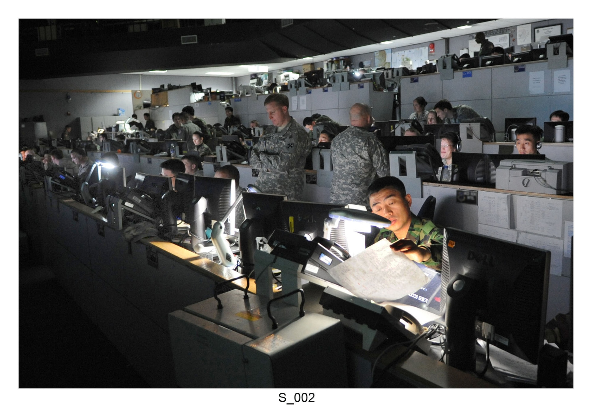 More than 500 servicemembers deployed to Osan Air Base, South Korea, from various bases worldwide kicked off the initial stage of Ulchi Freedom Guardian Monday.