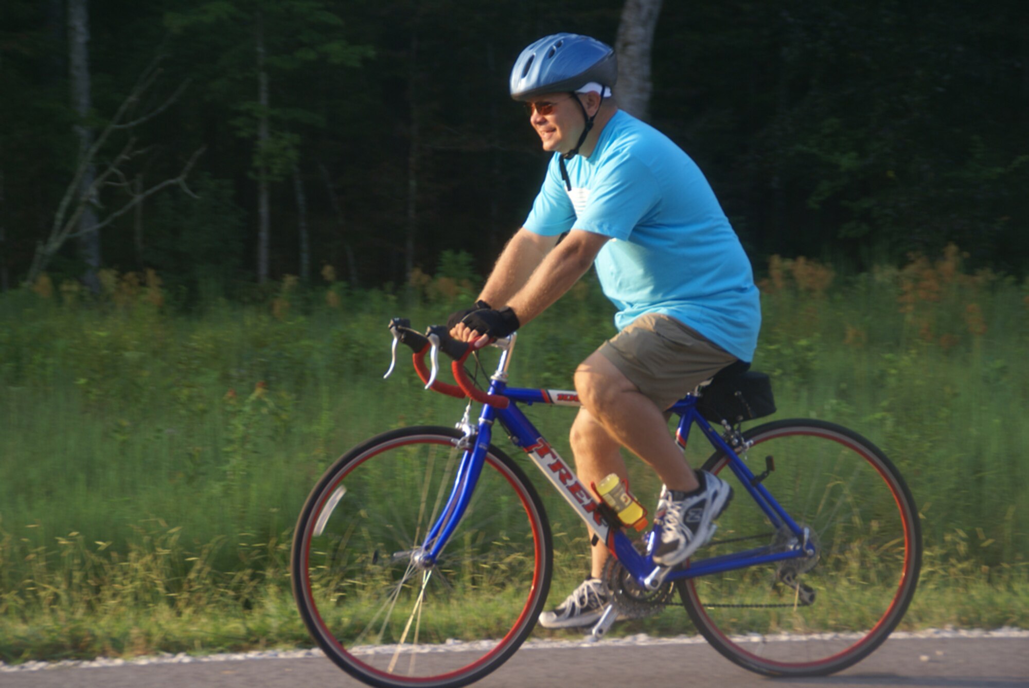 Maj. Paul Gunn, formerly one of two chaplains at AEDC, is now stationed at Dobbins AFB, Ga. He has participated in AFSA-hosted bike-a-thon from its inception in 2009. He said the fundraiser has special significance to him since it honors his late father-in-law, Tech Sgt. Gene Jobe, a 21-year career Air Force member and lifetime members of the AFSA.