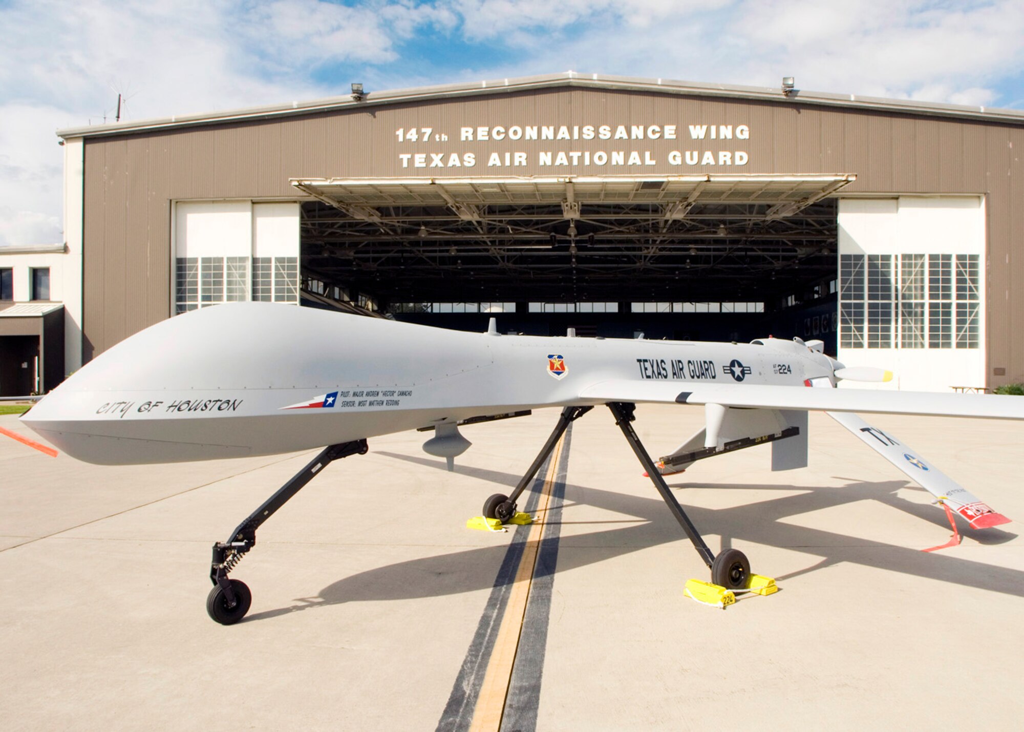 Officials released the MQ-1B Predator accident report Aug. 20,2010, regarding the April 20, 2010, crash of a Predator, similar to the one pictured above. The remotely piloted aircraft was flying a training mission at Southern California Logistics Airport. (U.S. Air Force photo)