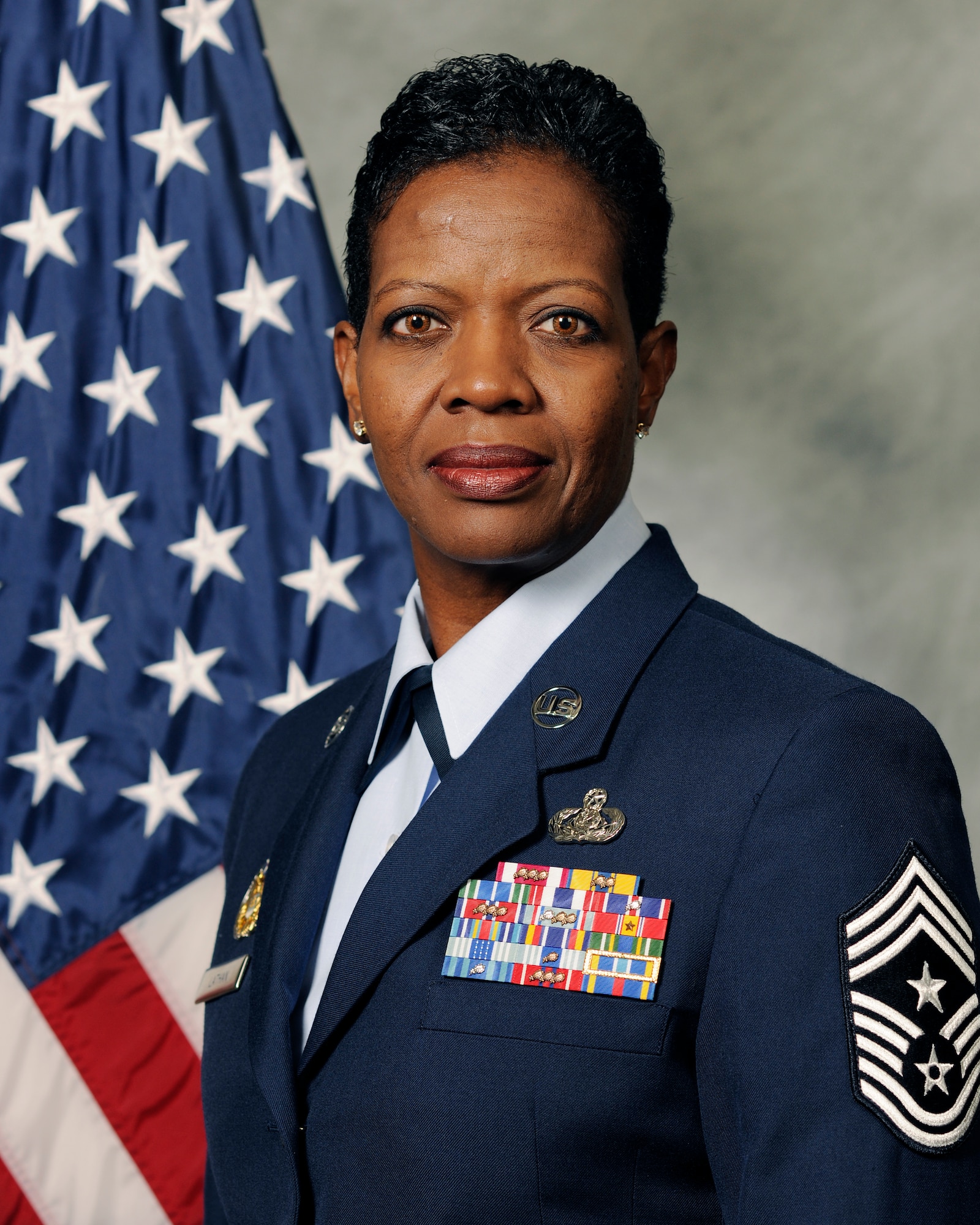 Chief Master Sergeant SaRita L. Lathan, 48th Fighter Wing command chief