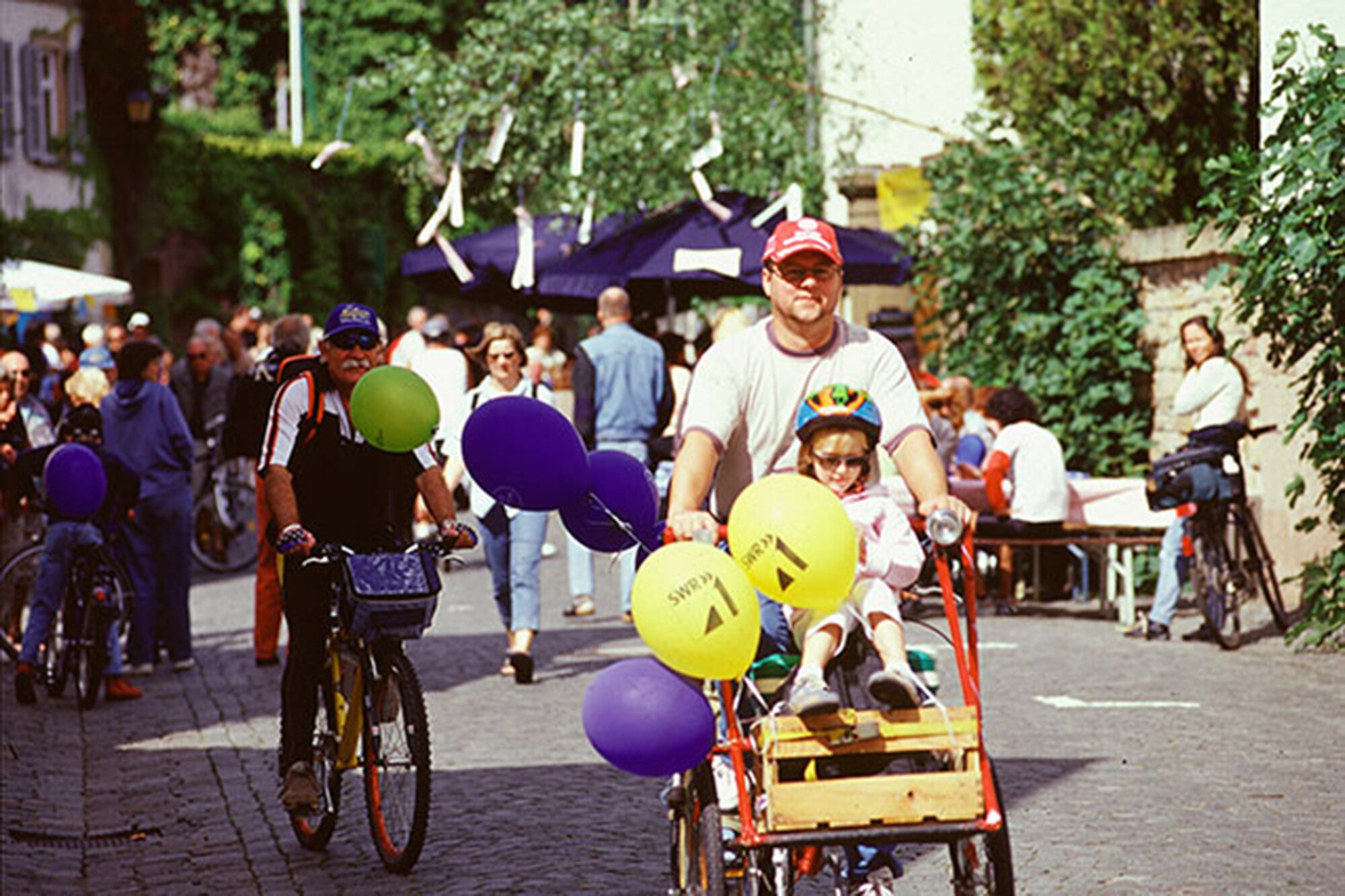 More than 300,000 bikers, hikers and skaters are expected to join the car-free adventure day along the German Wine Street Aug. 29, 2010.(Courtesy photo)