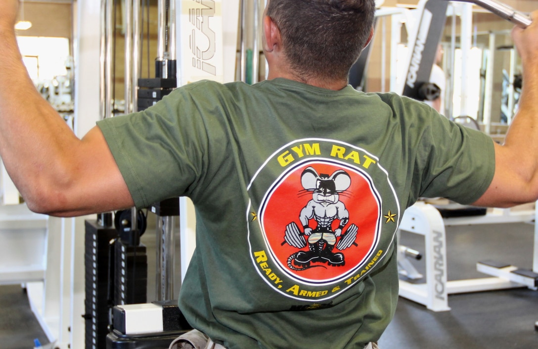 Camp Pendleton fitness centers’ “Gym Rat” program gives gym participants a greater incentive to stay physically fit. The Gym Rat program is open to all active-duty and retired military and their families. The program uses a points system, where partakers can earn points toward the coveted title for participating in various physical training activities.