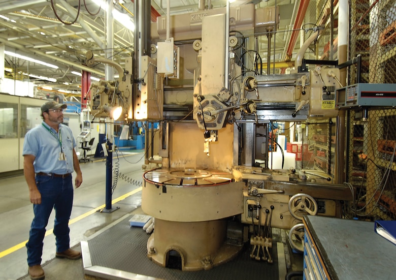 Old faithful Some of Tinker’s industrial machinery has been in service