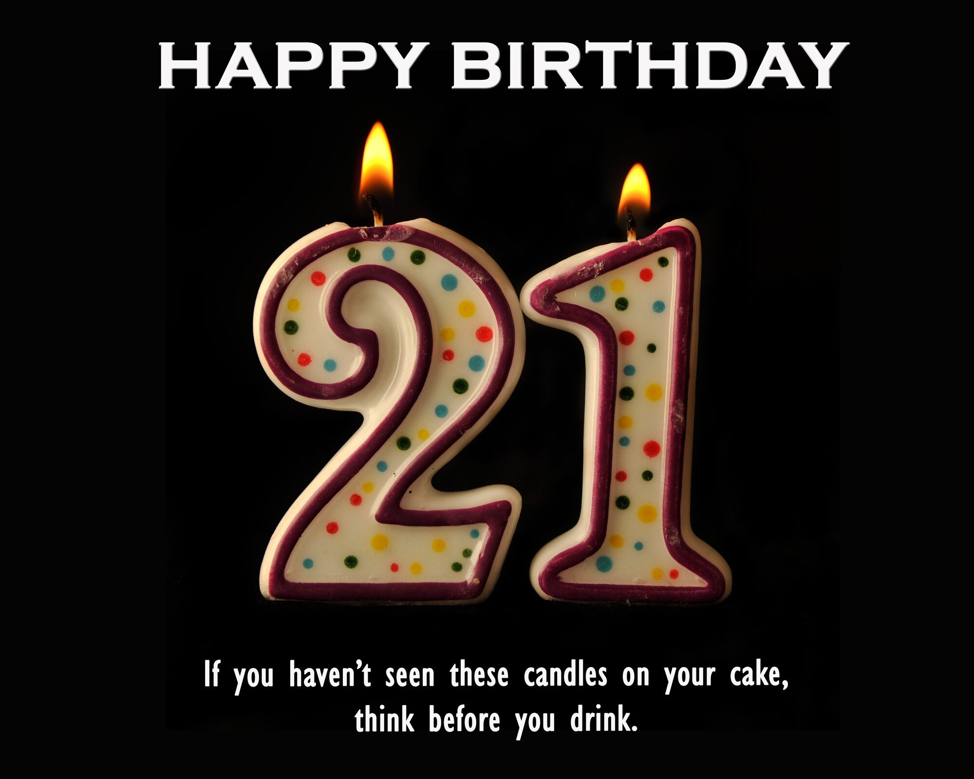 MOODY AIR FORCE BASE, Ga. -- Underage drinking is on the rise. The legal age to drink is 21, so don’t risk your career by making the choice to consume alcohol before you’re legal. (U.S. Air Force photo illustration/ Airman 1st Class Benjamin Wiseman)
