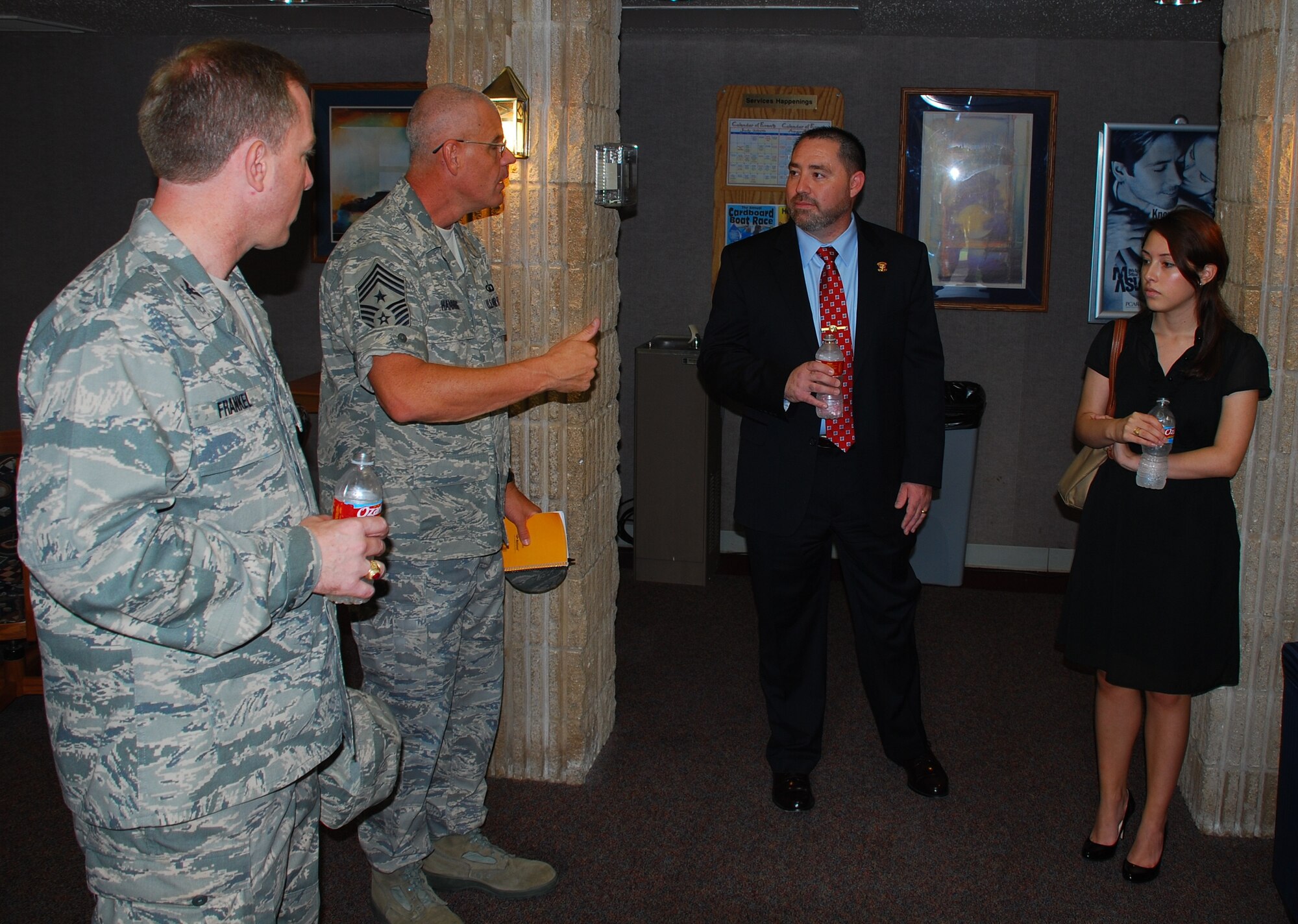 Congressman's staffer visits Laughlin > Laughlin Air Force Base > Display