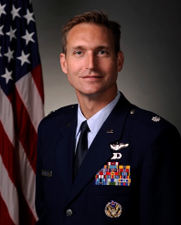 Lt. Col. Michael Madsen, 17th Airlift Squadron commander