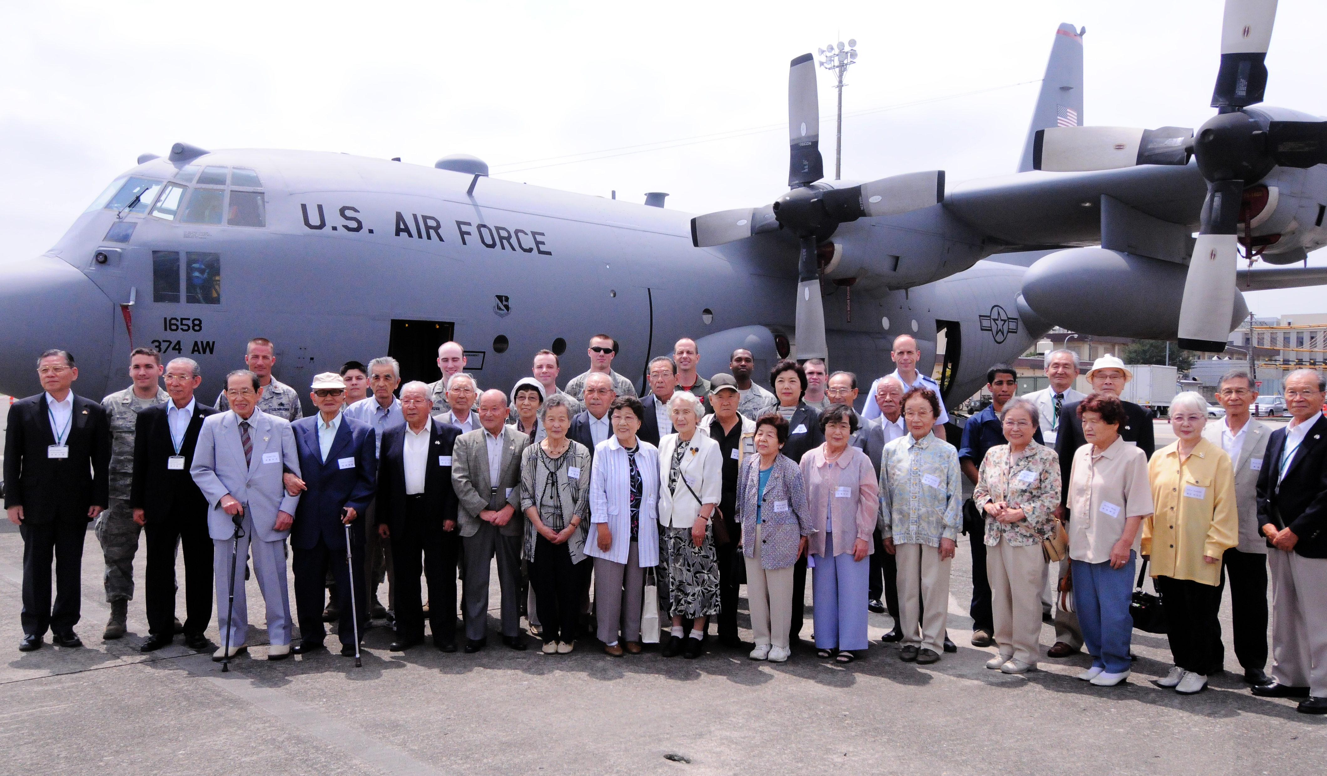 Yokota Japanese Imperial Army veterans and former employees