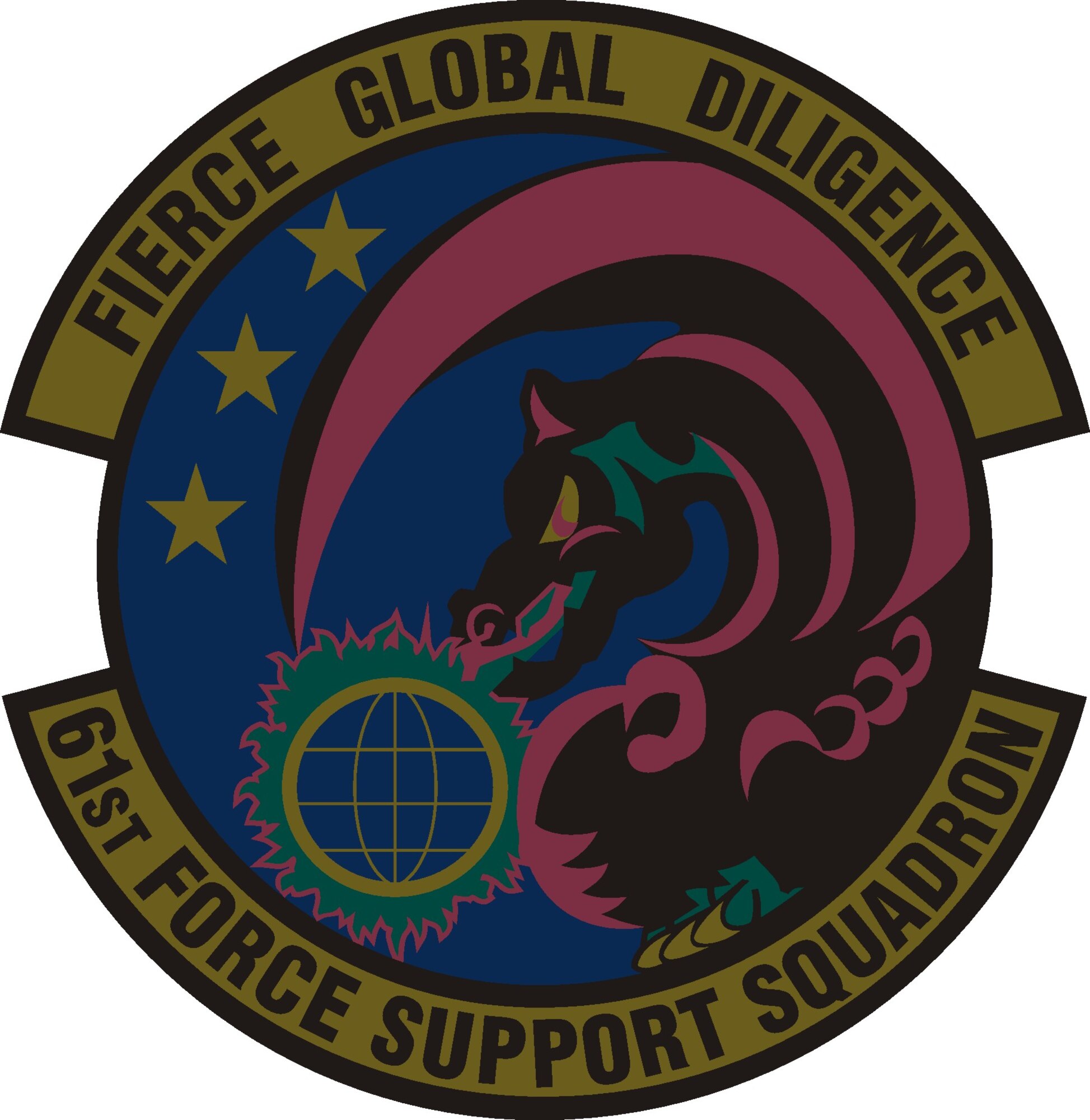 USAF 1st OPERATONS SUPPORT SQ ラプター 1st OPERATIONS SUPPORT SQUADRON – NEW | Flightline Insignia