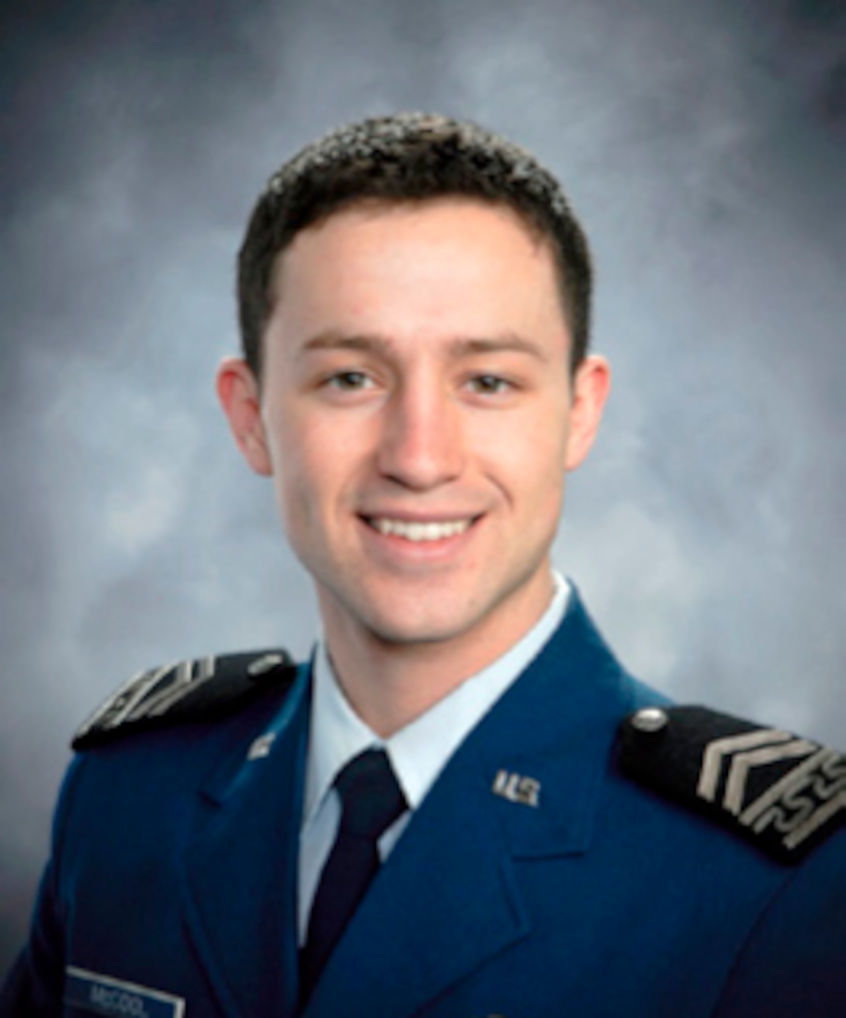 Air Force Academy Cadet 1st Class Christopher McCool was named the Air Force Cadet of the Year Dec. 1, 2010. Cadet McCool is assigned to Cadet Squadron 05. (U.S. Air Force photo)