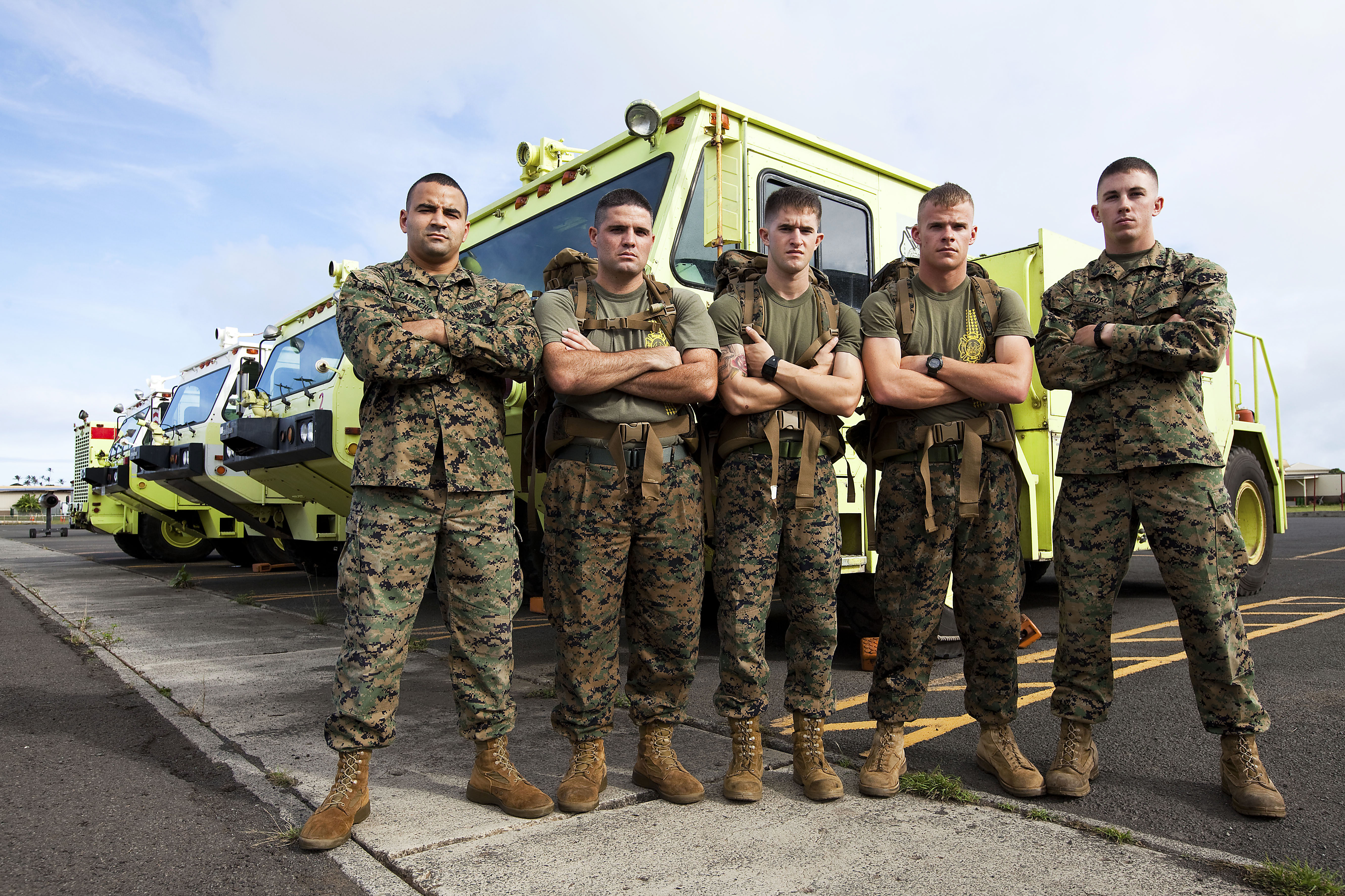 Firefighters to hike Honolulu Marathon to benefit wounded