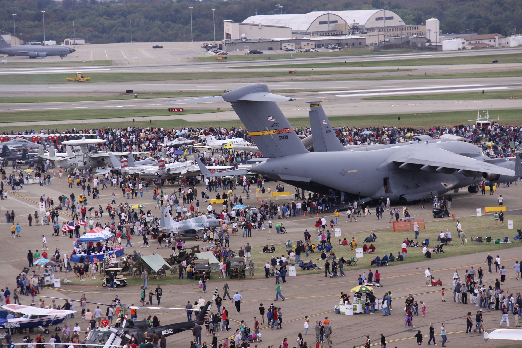 The Wings Over Pittsburgh air show hosts record crowds
September 11 & 12, 2010.