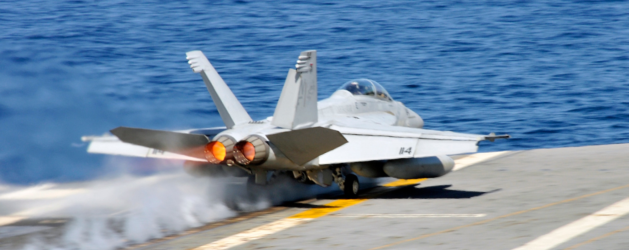 PACIFIC OCEAN -- An F/A-18F Super Hornet from the "Diamondbacks" of Strike Fighter Squadron (VFA) 102 launches off the flight deck during flight quarters aboard USS George Washington (CVN 73), Dec. 4. The GW is currently participating in Keen Sword 2011 with the Japanese Self Defense Forces. This exercise enhances the Japan-U.S. alliance which remains a key strategic relationship in the Northeast Asia Pacific region. Keen Sword caps the 50th anniversary of the Japan-U.S. alliance as an "alliance of equals." The exercise runs through Dec. 10. (U.S. Navy photo by Mass Communication Specialist 3rd Class David A. Cox)