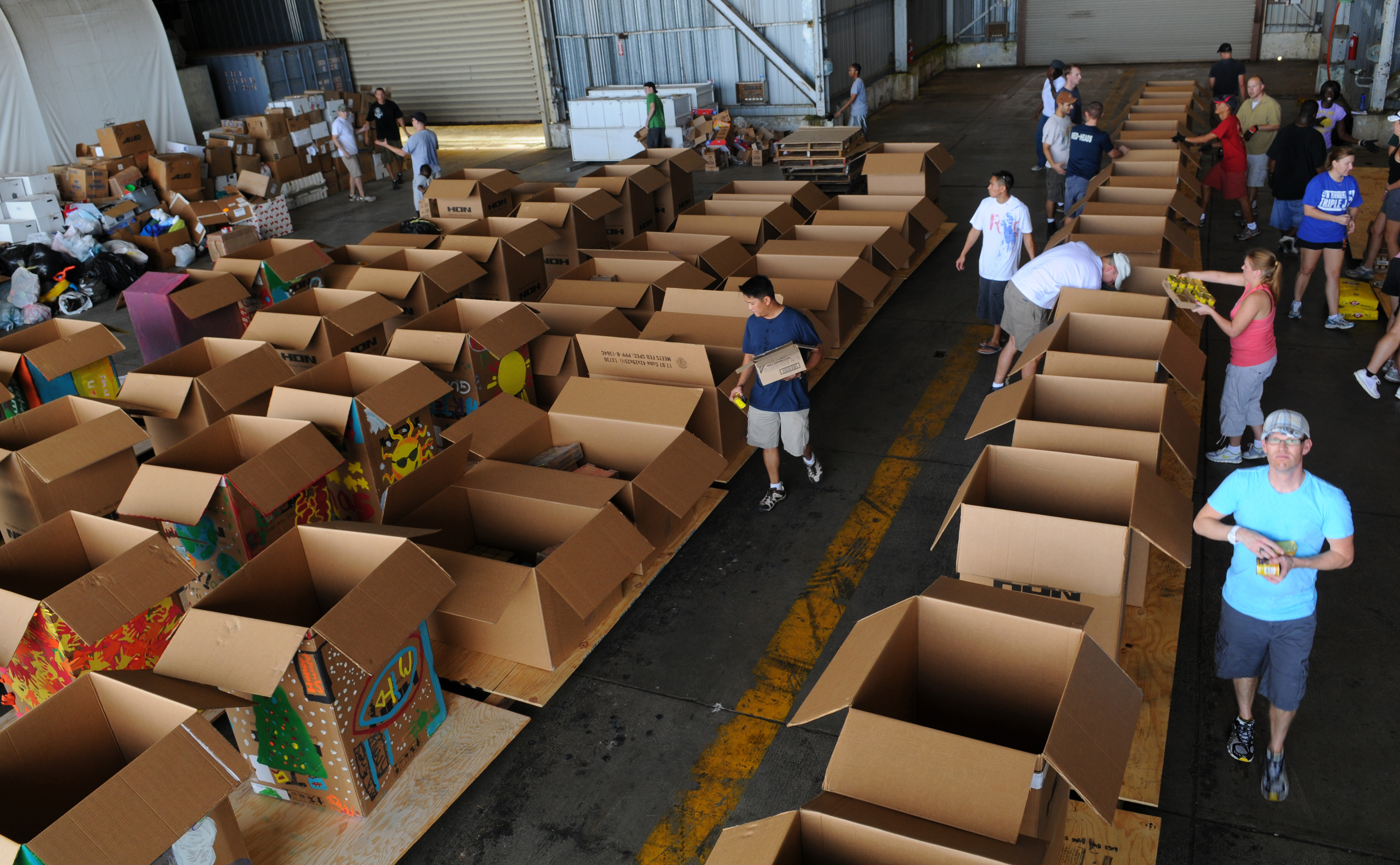 Operation Christmas Drop Box Build