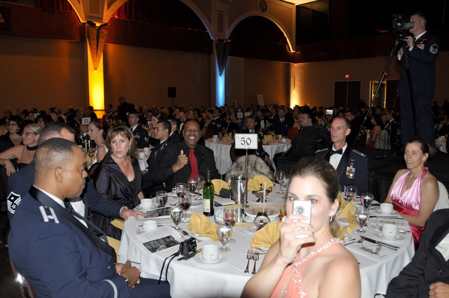 "Over There: March ARB Deployed" was the theme of this year's Military Ball at Raincross Square Riverside Convention Center.  (U.S. Air Force photo/Master Sgt. Michael Blair)