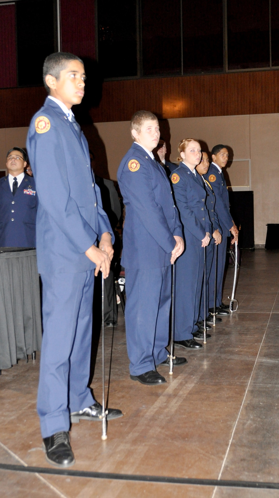"Over There: March ARB Deployed" was the theme of this year's Military Ball at Raincross Square Riverside Convention Center.  (U.S. Air Force photo/Master Sgt. Michael Blair)