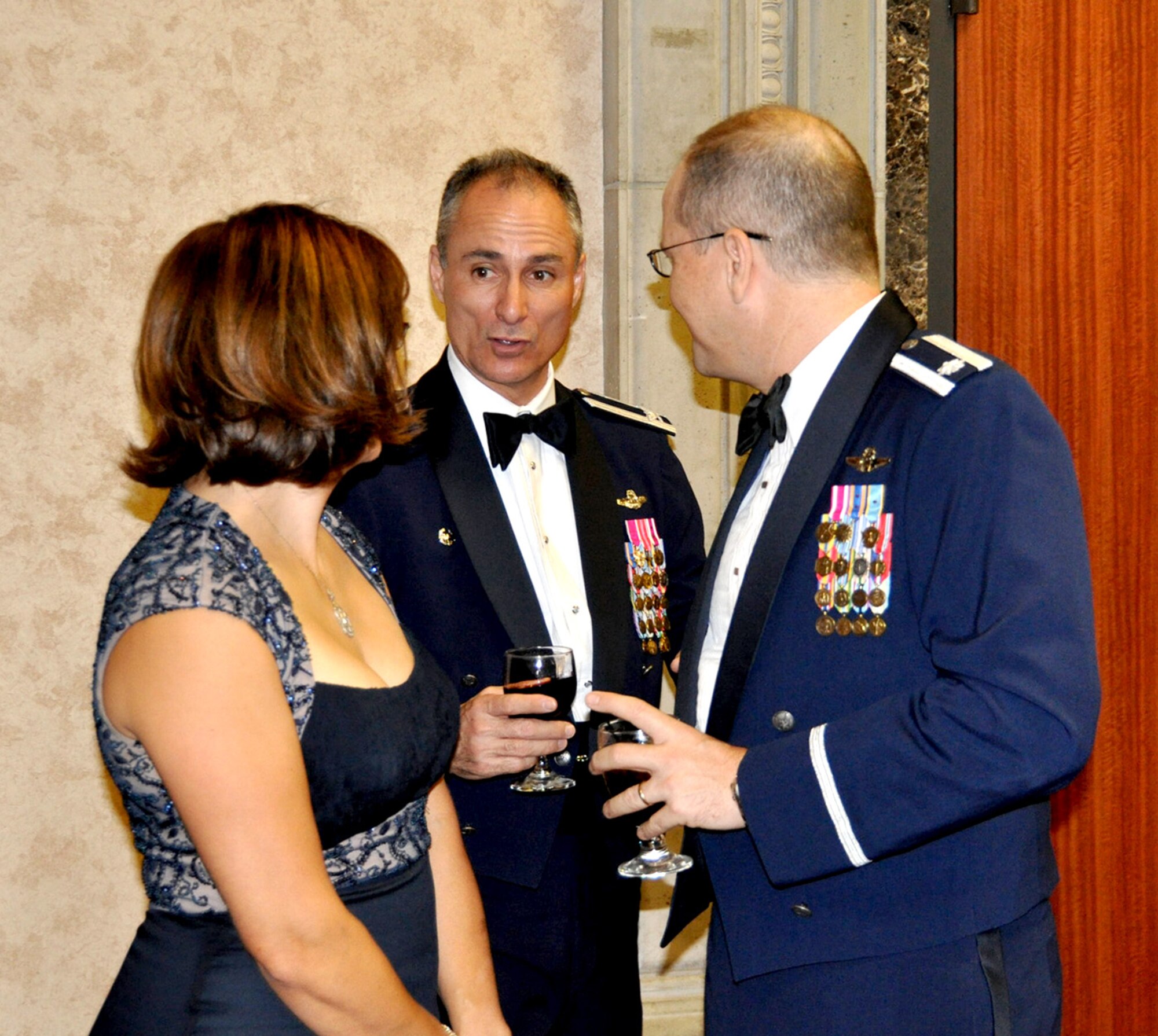 "Over There: March ARB Deployed" was the theme of this year's Military Ball at Raincross Square Riverside Convention Center.  (U.S. Air Force photo/Master Sgt. Michael Blair)