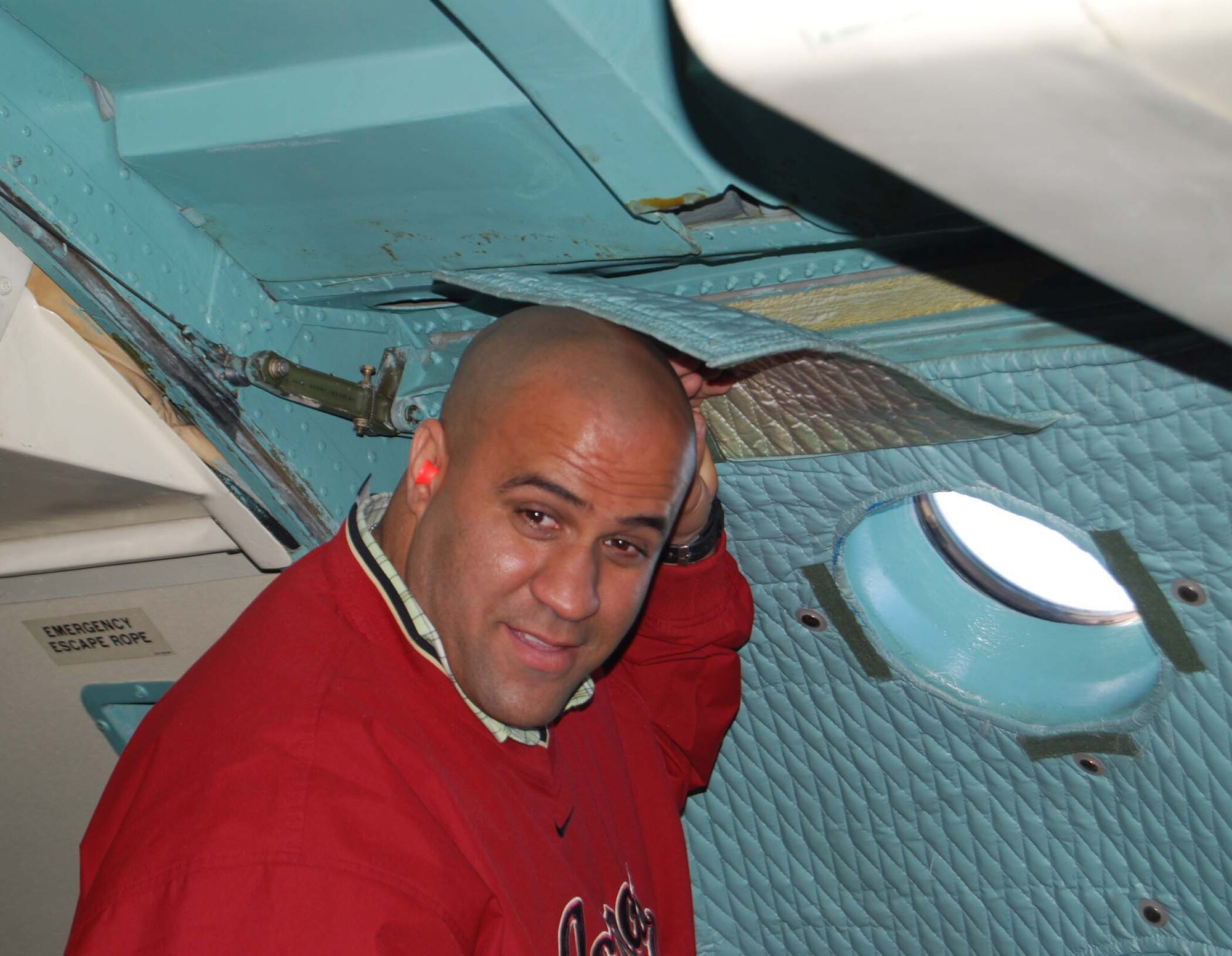 The 433rd Airlift Wing opened its doors and its aircraft to civilian supervisors and employers during the 17th Annual Bosses Day. The Bosses were taken on an aerial refueling trainig mission and got the oppurtunity to see what it is the reservists contribute to when they have to spend time away from their everyday careers. (U.S. Air Force photo/ Senior Airman Viola M. Hernandez)