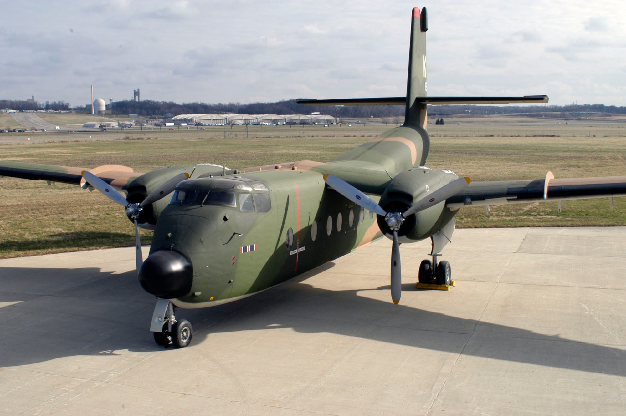 DAYTON, Ohio -- De Havilland C-7A Caribou at the National Museum of the United States Air Force. (U.S. Air Force photo)