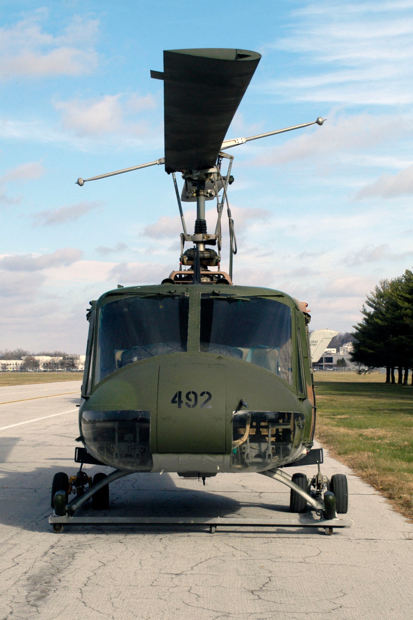 DAYTON, Ohio -- Bell UH-1P Iroquois at the National Museum of the United States Air Force. (U.S. Air Force photo)