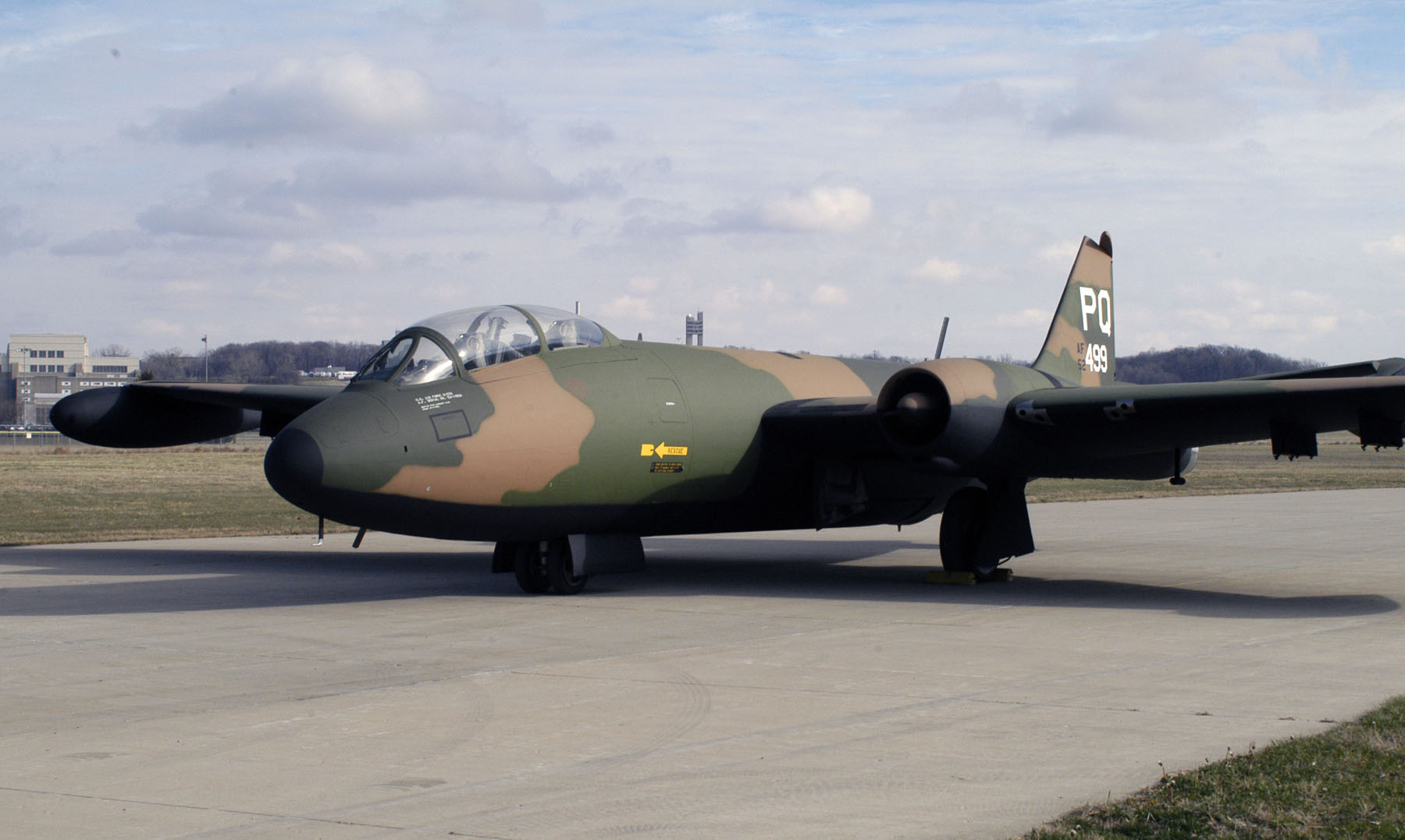 Martin B-57B Canberra > National Museum of the United States Air Force™ >  Display