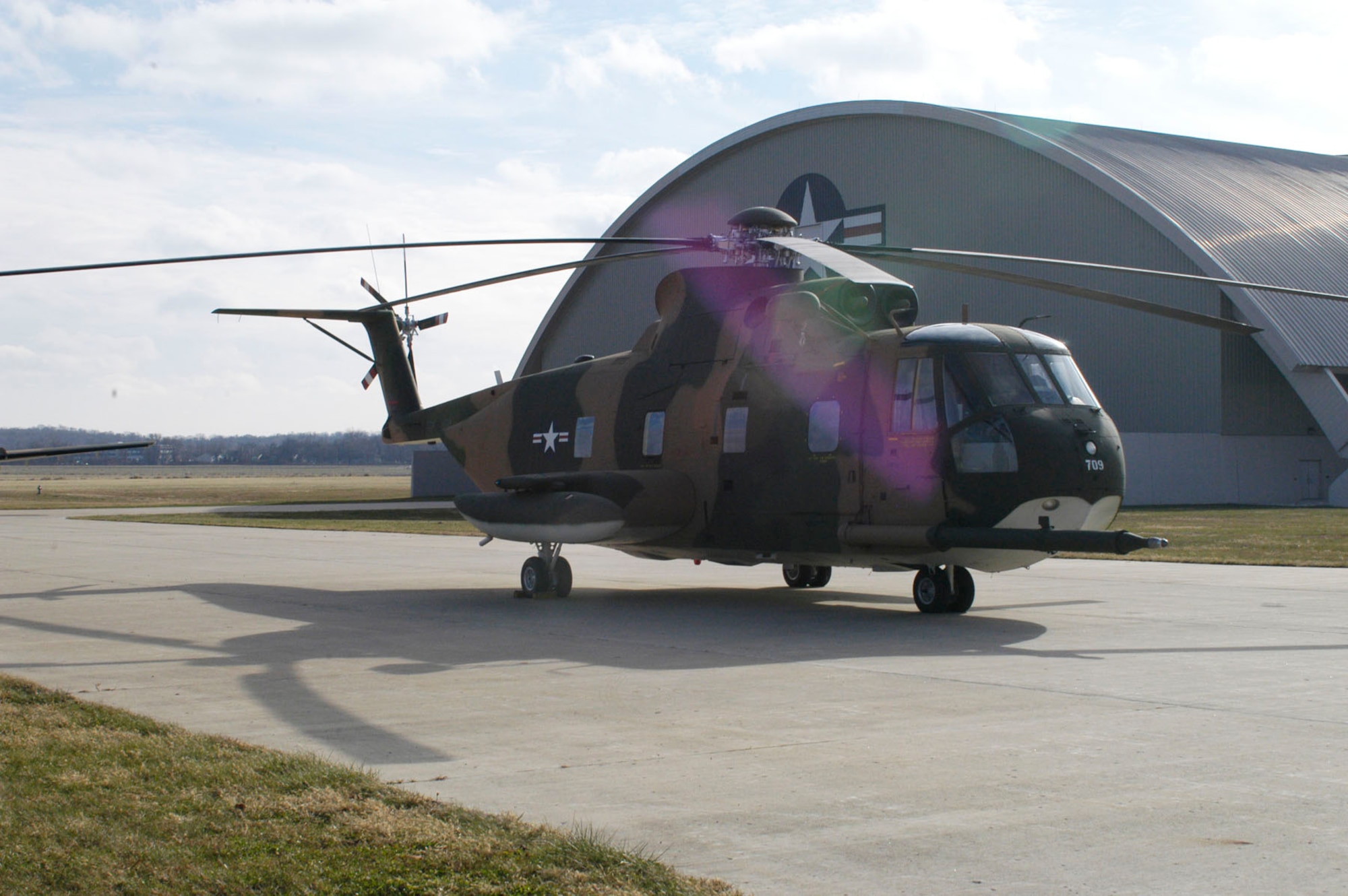 DAYTON, Ohio -- Sikorsky HH-3 "Jolly Green Giant" at the National Museum of the U.S. Air Force. (U.S. Air Force photo)