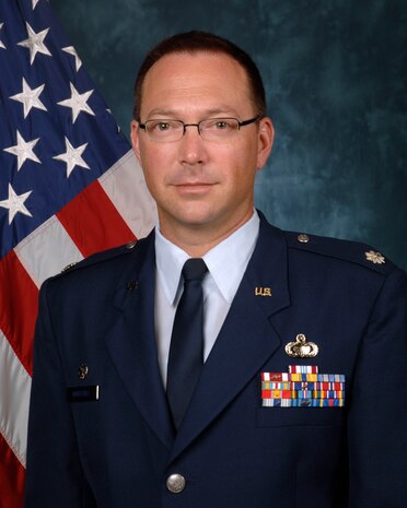 Lt. Col. Trevor Whitehill, 628th Comptroller Squadron commander
