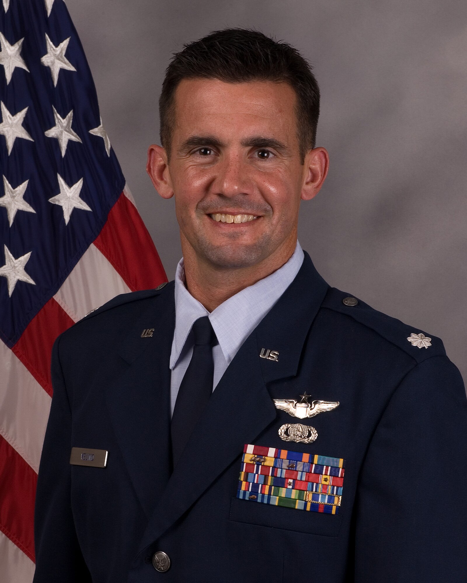 Lt. Col. Charlie Velino, 3rd Airlift Squadron commander