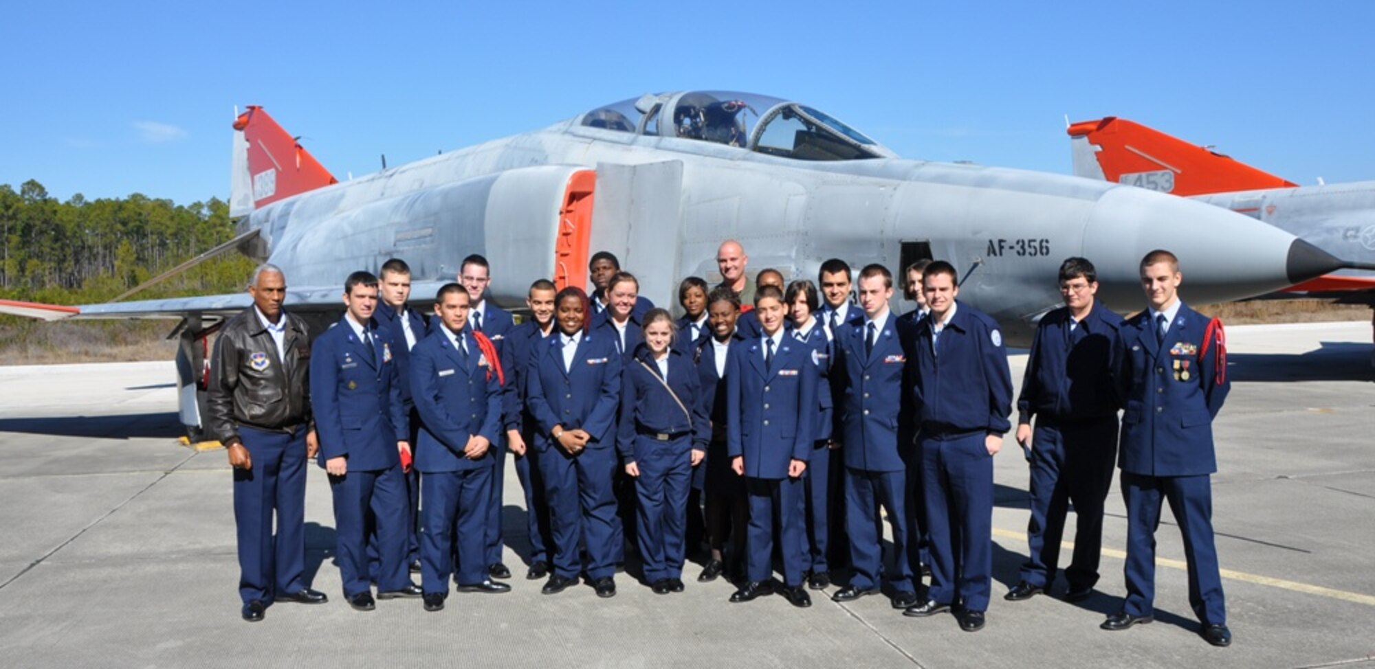 JROTC students tour Tyndall > Tyndall Air Force Base > Display