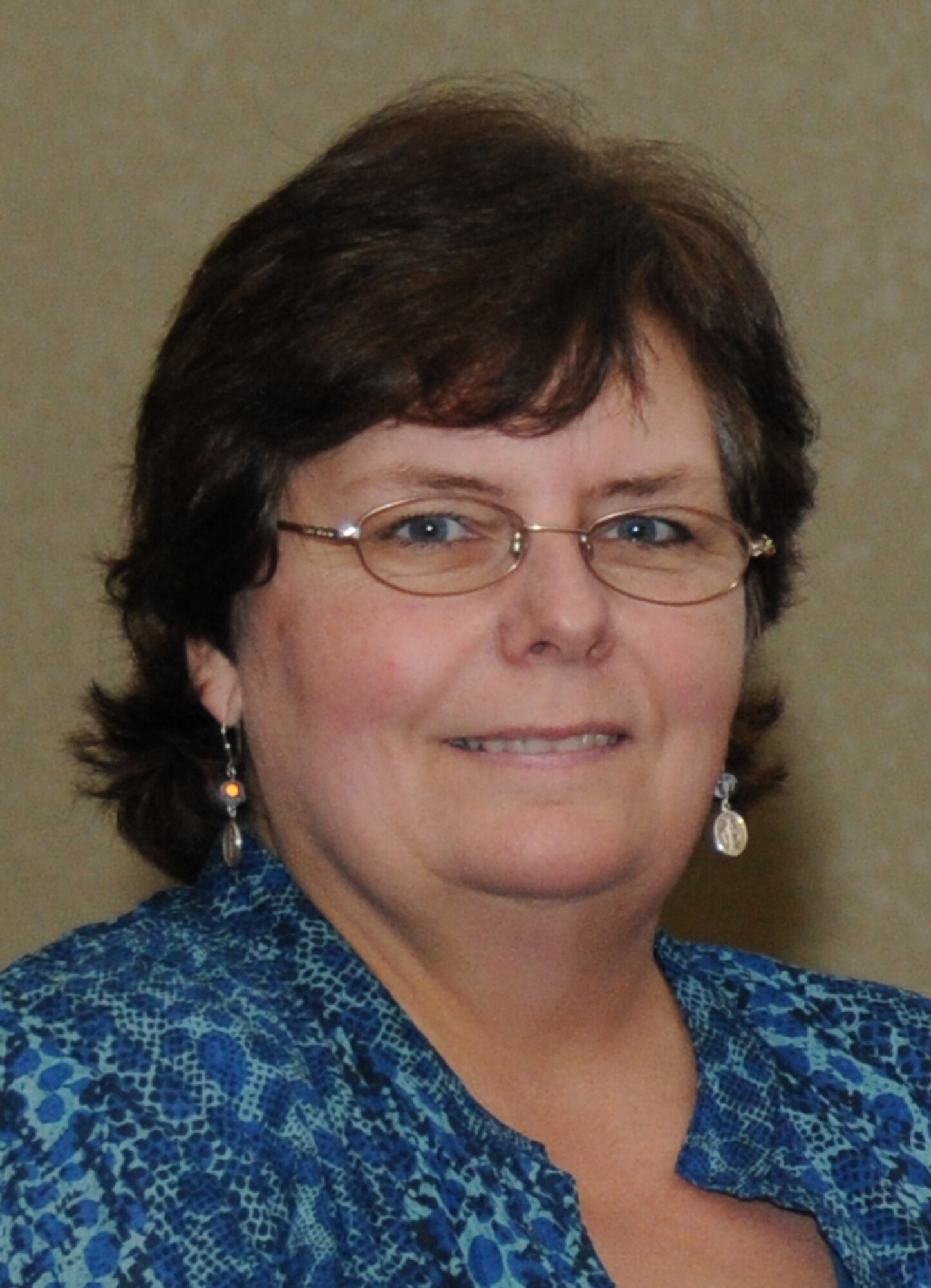 Cindy Grammar, Our Lady of Fatima Catholic School, Biloxi. was one of five area educators were presented $500 grants for science and technology upgrades at their schools during the Armed Forces Communications and Electronics Association luncheon Dec. 1 at the Bay Breeze Event Center.  (U.S. Air Force photo by Kemberly Groue)