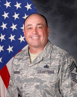 Chief Master Sgt. James Sanders is the 8th Fighter Wing command chief at Kunsan Air Base, Republic of Korea. 