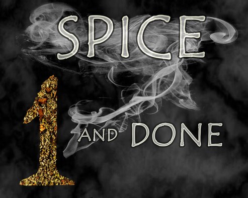 Airmen are banned from using the drug "spice," which is considered by some to be a marijuana alternative. Just using spice once can result in punishment under the Uniform Code of Military Justice Article 112a, regarding wrongfully using a controlled substance. (U.S. Air Force photo illustration/Airman 1st Class Benjamin Wiseman)