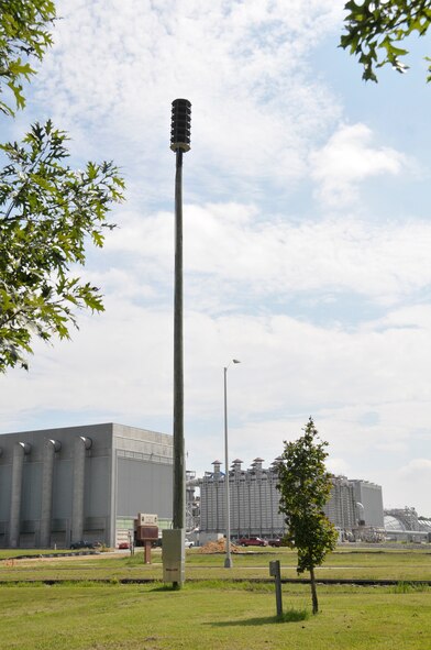 AEDC’s mass notification system, known as the “Giant Voice,” has been outfitted with a new software interface. The system experienced problems that AEDC technicians were able to troubleshoot and fix without help from an external vendor, saving thousands of dollars.