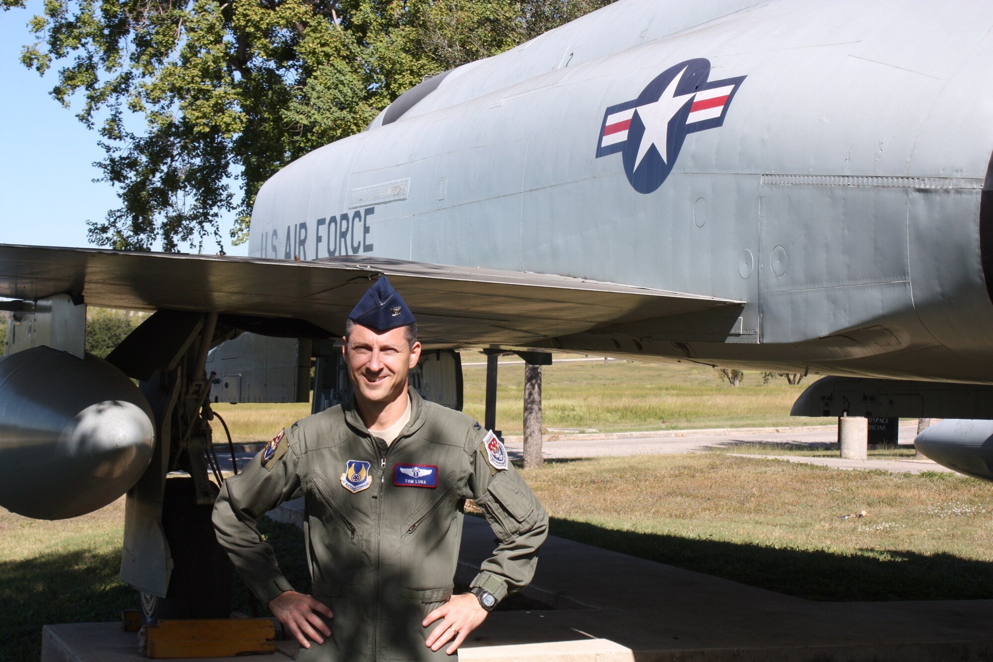 Colonel Thomas Luna, Associate Dean for Aerospace Medicine at the USAF School of Aerospace Medicine, is instrumental in the Residency in Aerospace Medicine  program.  Trusted with providing medical care to pilots, aircrew members, and other aviation personnel so they remain fit for duty, Air Force flight surgeons and RAMs are vital to the success of Team Aerospace.  (Photo By: Amy Velasquez, USAFSAM/EDD)